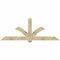 Ekena Millwork Redmond Rough Sawn Timber Gable Bracket, Douglas Fir, 96"W x 36"H x 4"D x 6"F, 9/12 Pitch GBW096X36X0406RED00RDF - alternate 1
